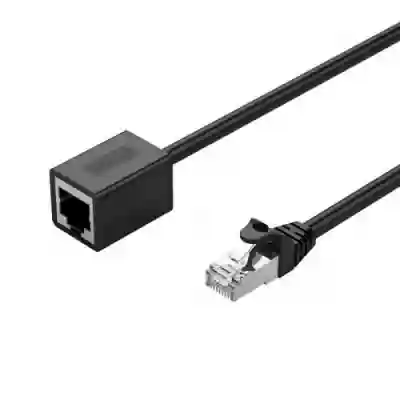 Prelungitor cablu de retea Orico PUG-MTC6, 2m, Black
