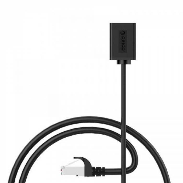 Prelungitor cablu de retea Orico PUG-MTC6, 2m, Black