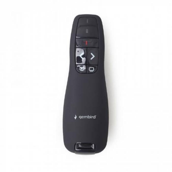 Presenter Wireless Gembird Laser WP-L-02, Black