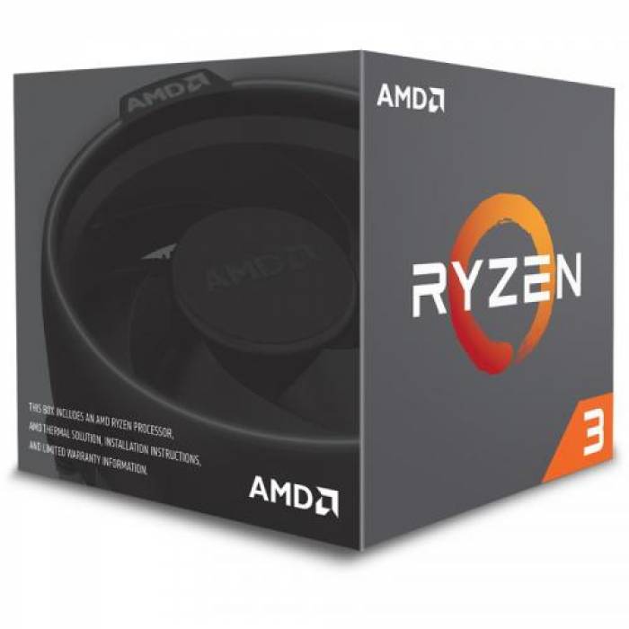 Procesor AMD Ryzen 3 1200 3.1GHz, Socket AM4, Box