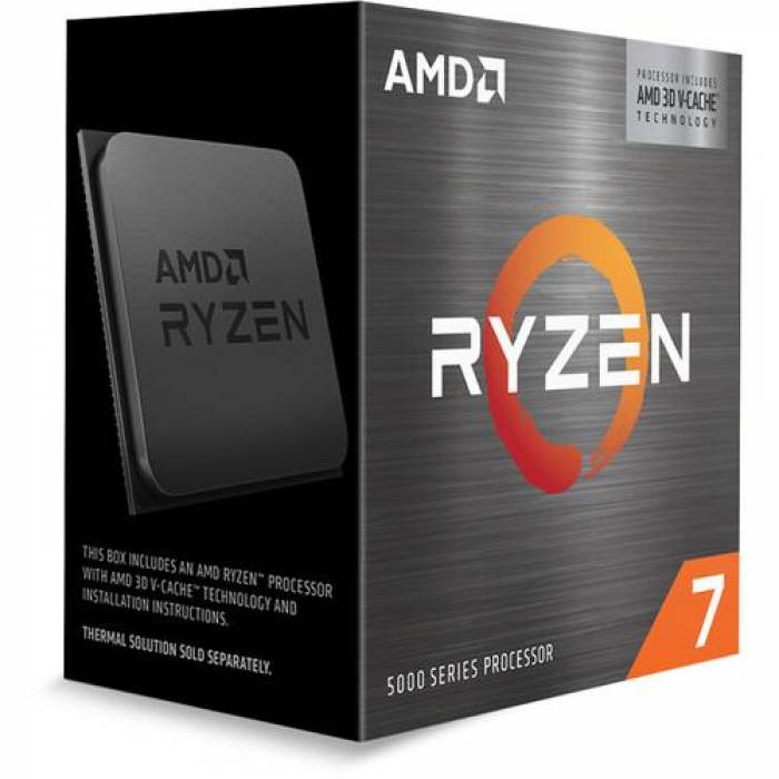 Procesor AMD Ryzen 7 5800X3D, 3.4GHz, Socket AM4, Box