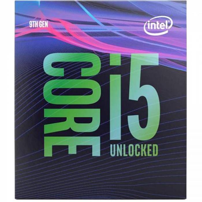 Procesor Intel Core i5-9600K, 3.70GHz, socket 1151 v2, Box