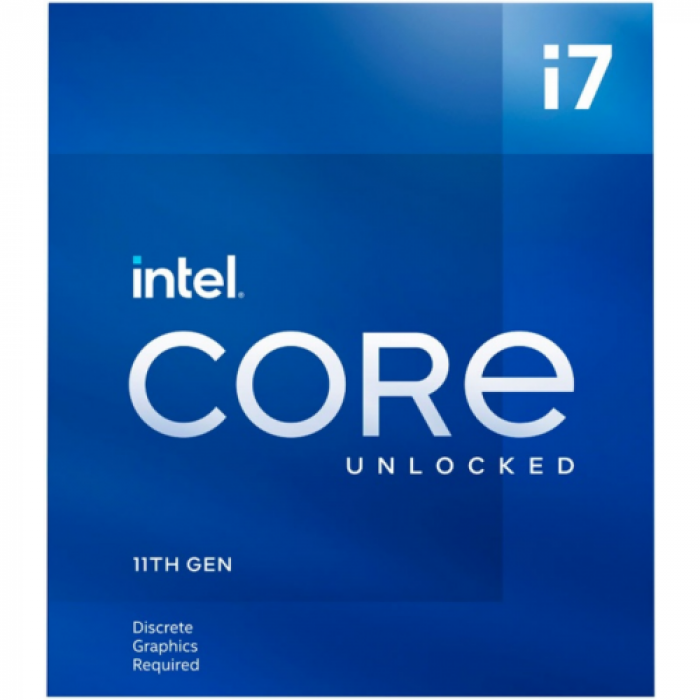 Procesor Intel Core i7-11700KF, 3.60GHz, Socket 1200, Box