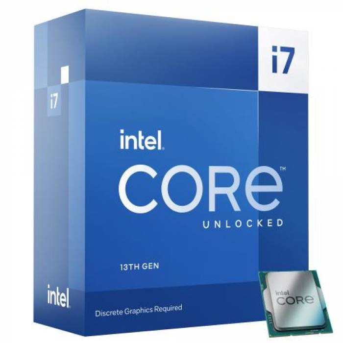 Procesor Intel Core i7-13700KF 3.40GHz, Socket 1700, Box