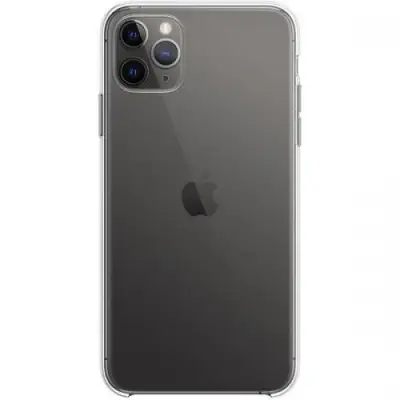 Protectie pentru spate Apple Clear Case pentru iPhone 11 Pro Max, Clear