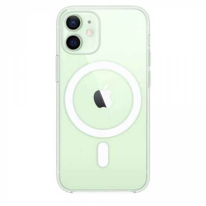 Protectie pentru spate Apple MagSafe pentru iPhone 12 mini, Clear