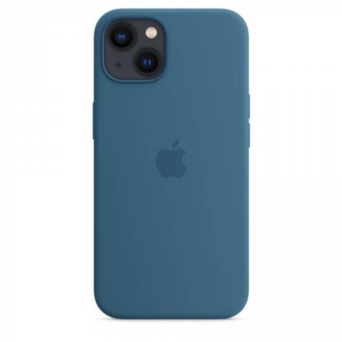  Protectie pentru spate Apple MagSafe Silicone pentru Iphone 13, Blue Jay