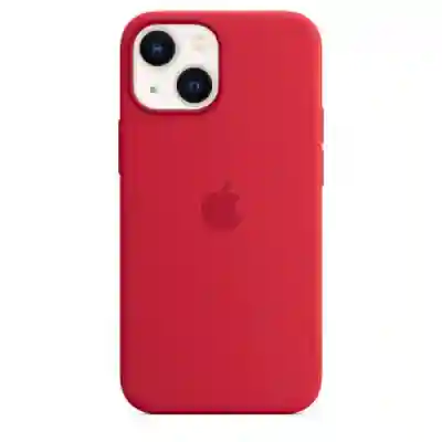 Protectie pentru spate Apple MagSafe Silicone pentru Iphone 13 Mini, Red