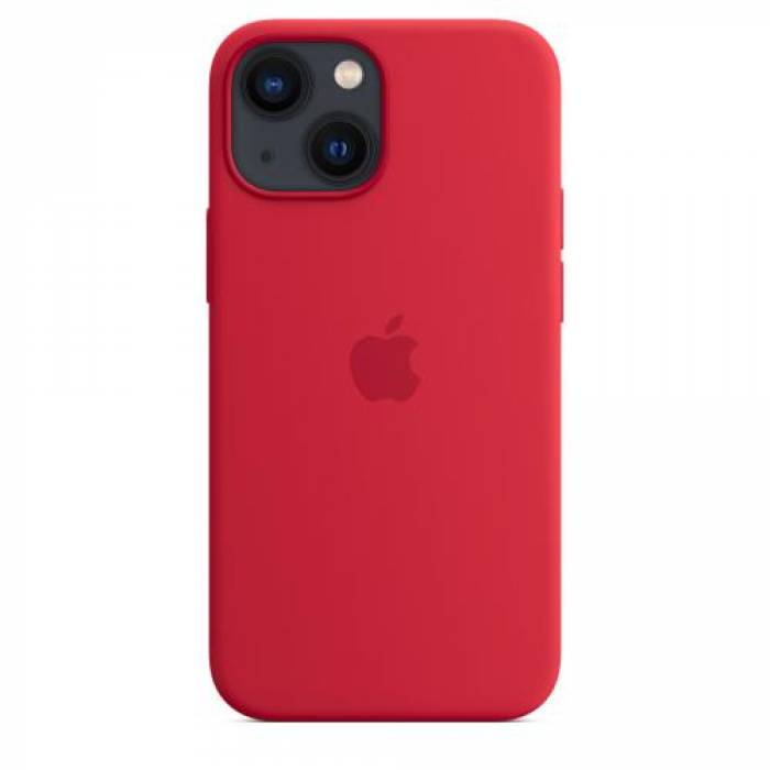 Protectie pentru spate Apple MagSafe Silicone pentru Iphone 13 Mini, Red