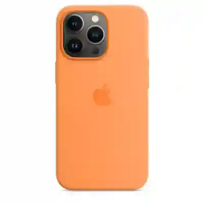  Protectie pentru spate Apple MagSafe Silicone pentru Iphone 13 Pro, Marigold