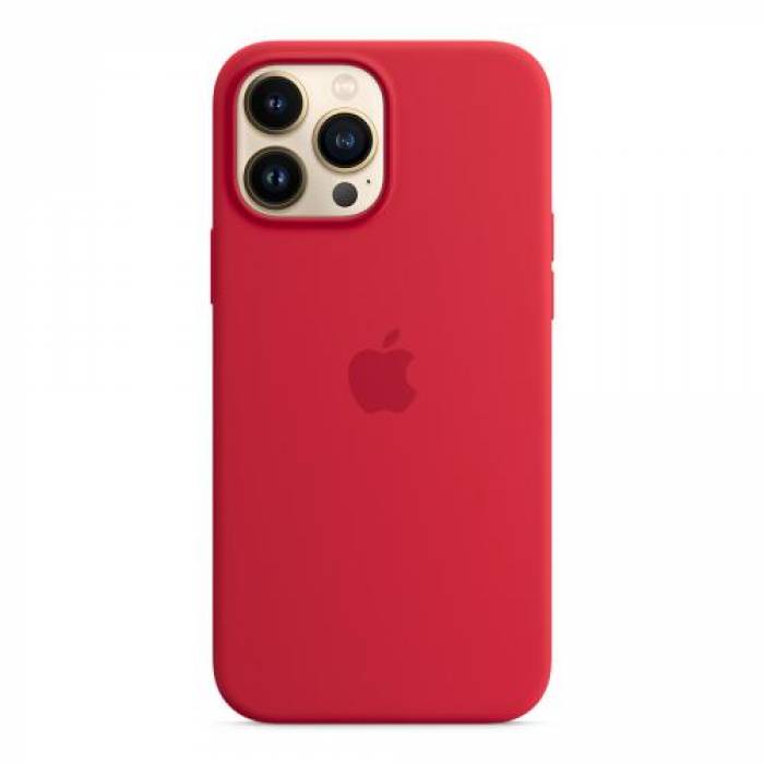 Protectie pentru spate Apple MagSafe Silicone pentru Iphone 13 Pro Max, Red