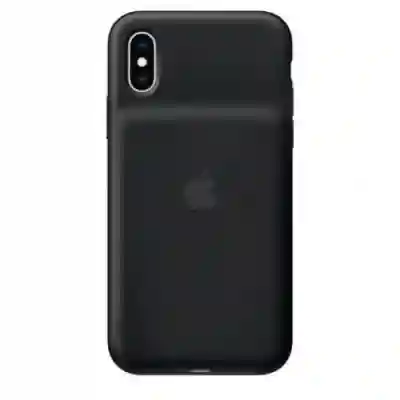 Protectie pentru spate Apple pentru iPhone XS Smart, Black