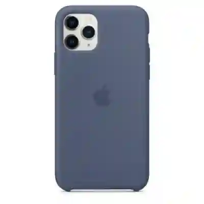 Protectie pentru spate Apple Silicone Case pentru iPhone 11 Pro, Alaskan Blue