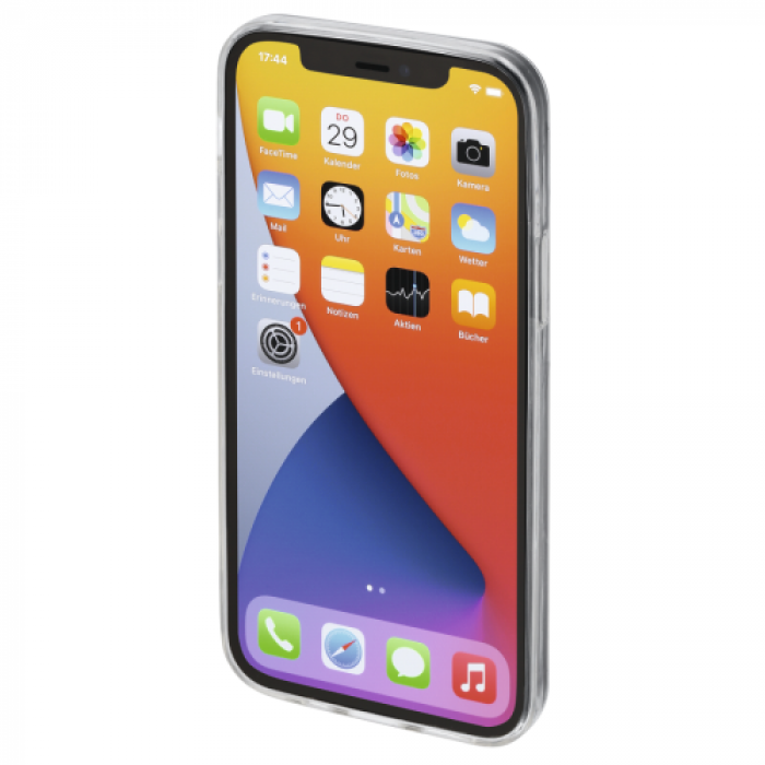 Protectie pentru spate Hama Crystal Clear pentru Apple iPhone 12/12 Pro, Transparent