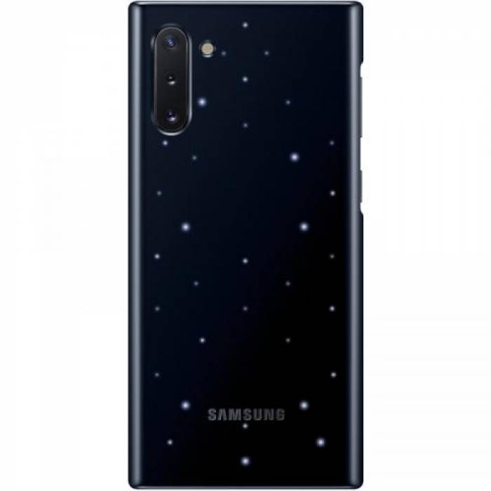 Protectie pentru spate LED Back Cover pentru Galaxy Note 10, Black