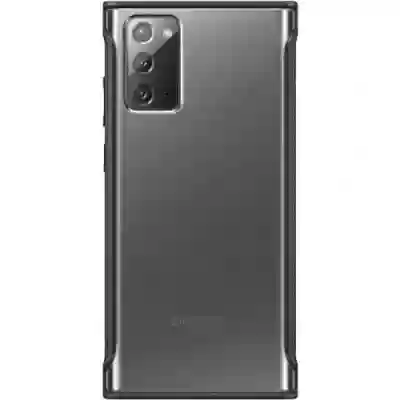 Protectie pentru spate Samsung Clear Protective Cover pentru Galaxy Note 20/5G (2020), Clear Black