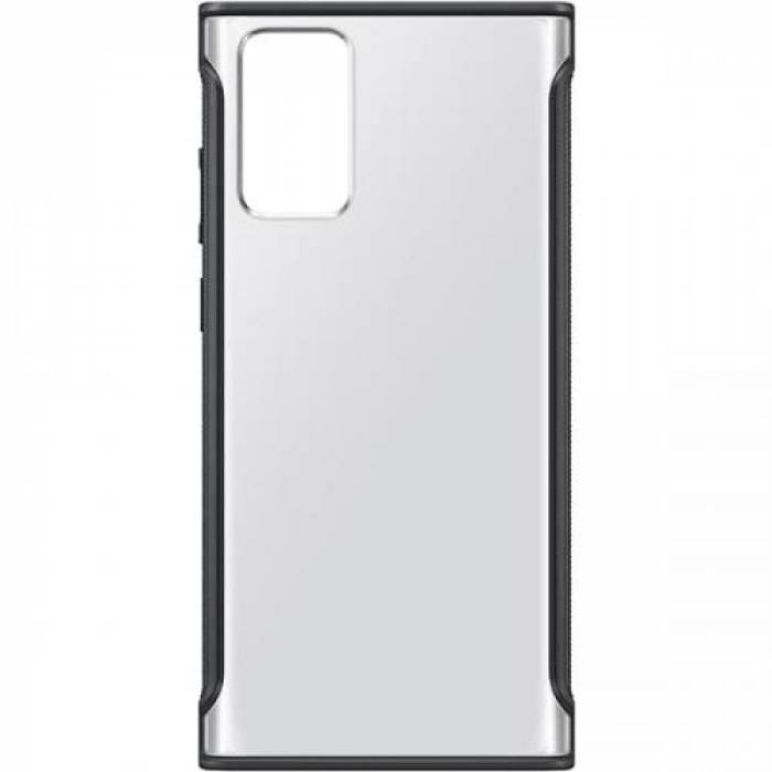 Protectie pentru spate Samsung Clear Protective Cover pentru Galaxy Note 20/5G (2020), Clear Black