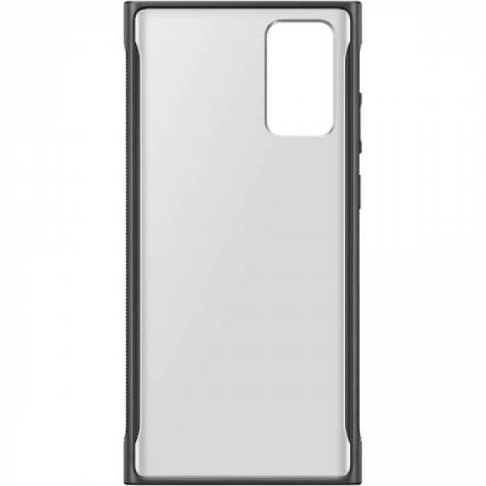 Protectie pentru spate Samsung Clear Protective Cover pentru Galaxy Note 20/5G (2020), Clear Black