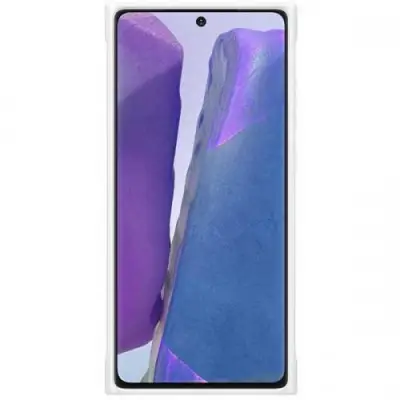 Protectie pentru spate Samsung Clear Protective Cover pentru Galaxy Note 20/5G (2020), White
