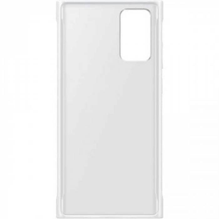 Protectie pentru spate Samsung Clear Protective Cover pentru Galaxy Note 20/5G (2020), White