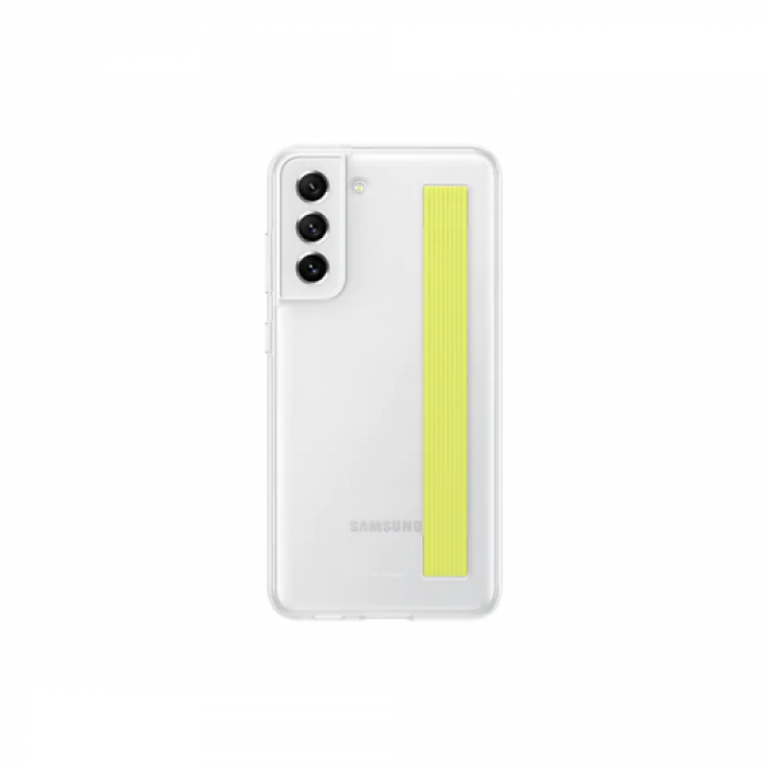 Protectie pentru spate Samsung Clear Strap Cover Galaxy S21 FE (G990), Clear