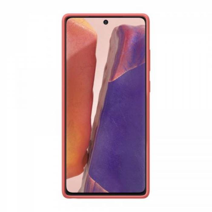 Protectie pentru spate Samsung Kvadrat Cover pentru Galaxy Note 20/5G (2020), Red