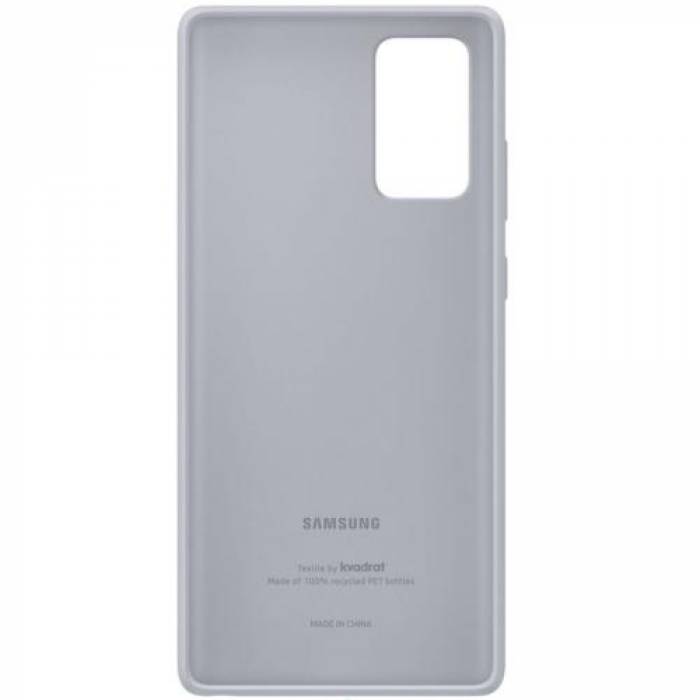 Protectie pentru spate Samsung Kvadrat Cover pentru Galaxy Note 20 (N980), Gray