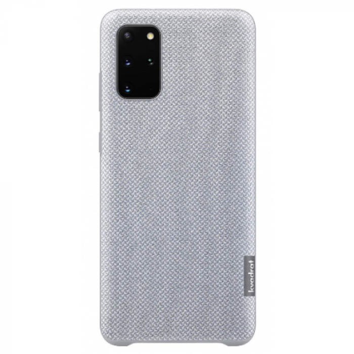 Protectie pentru spate Samsung Kvadrat Cover pentru Galaxy S20 Plus, Grey