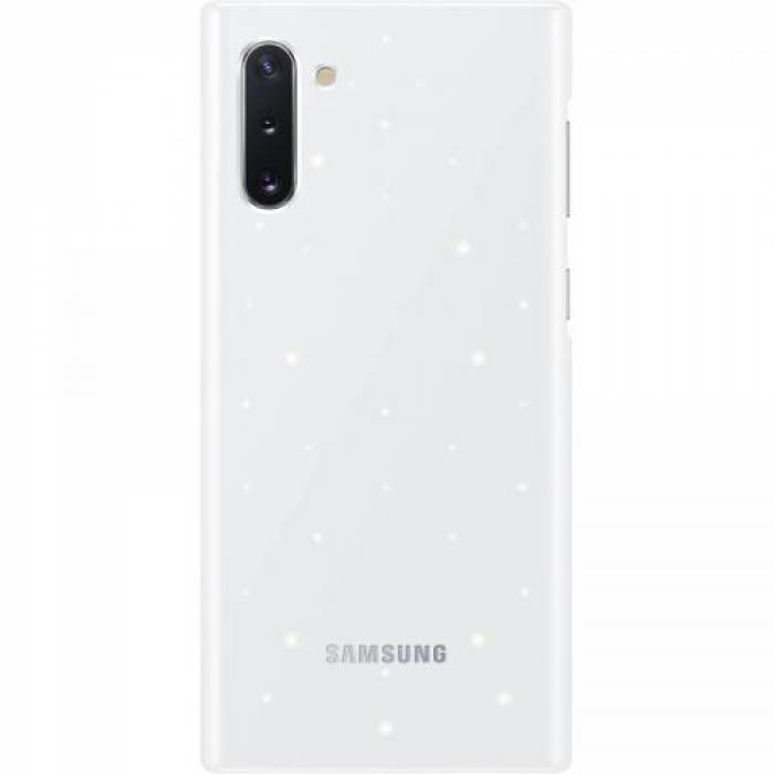 Protectie pentru spate Samsung LED Back Cover pentru Galaxy Note 10, White
