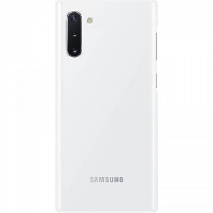 Protectie pentru spate Samsung LED Back Cover pentru Galaxy Note 10, White