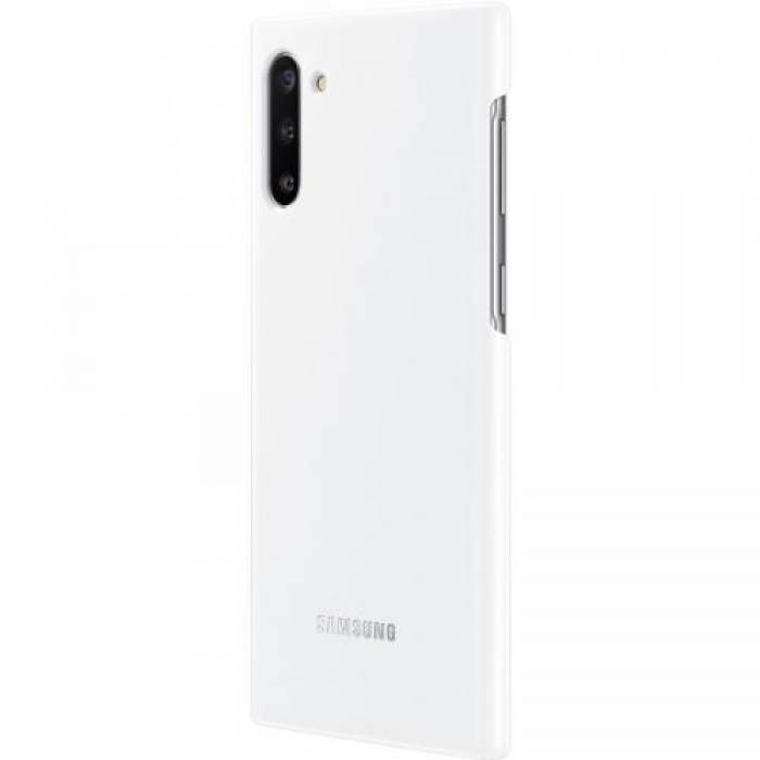 Protectie pentru spate Samsung LED Back Cover pentru Galaxy Note 10, White