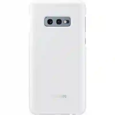 Protectie pentru spate Samsung LED Cover pentru Galaxy S10e, White