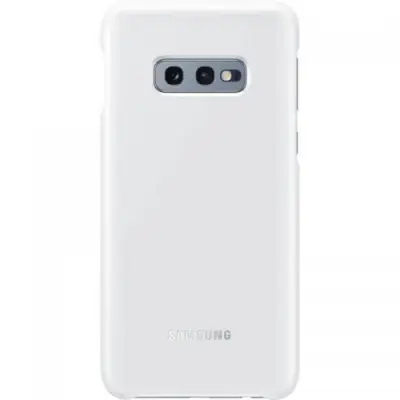 Protectie pentru spate Samsung LED Cover pentru Galaxy S10e, White