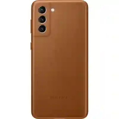 Protectie pentru spate Samsung pentru Galaxy S21 Plus, Brown