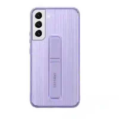 Protectie pentru spate Samsung Protective Standing Cover pentru Galaxy S22, Lavender