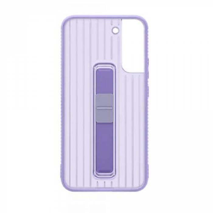 Protectie pentru spate Samsung Protective Standing Cover pentru Galaxy S22, Lavender