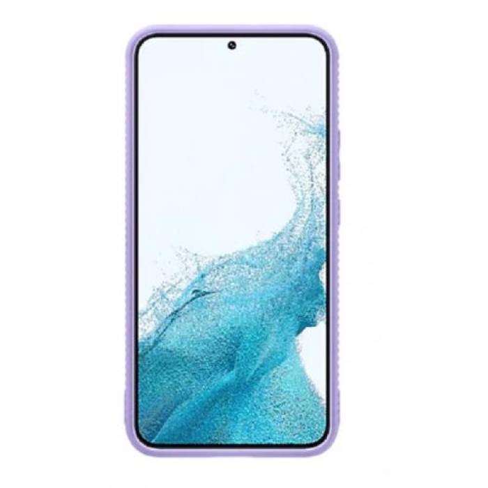 Protectie pentru spate Samsung Protective Standing Cover pentru Galaxy S22, Lavender