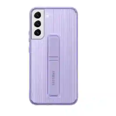 Protectie pentru spate Samsung Protective Standing Cover pentru Galaxy S22 Plus, Lavender