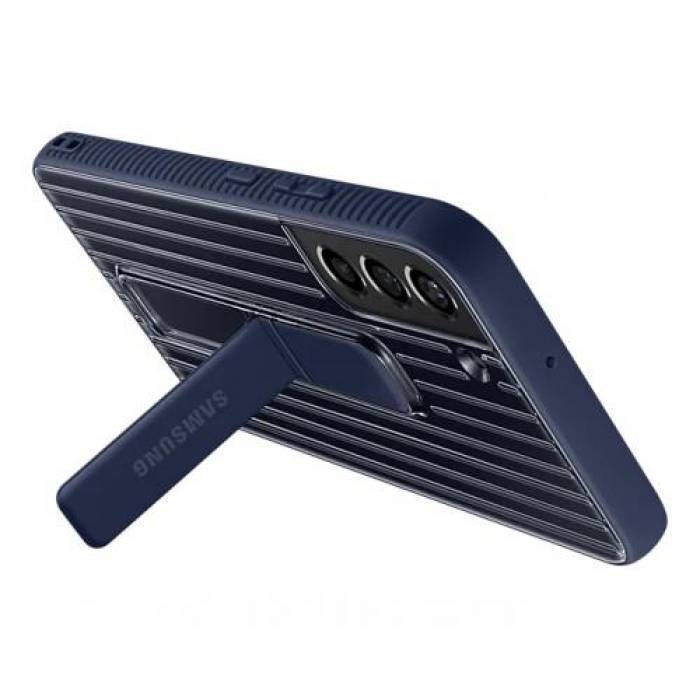 Protectie pentru spate Samsung Protective Standing Cover pentru Galaxy S22 Plus, Navy