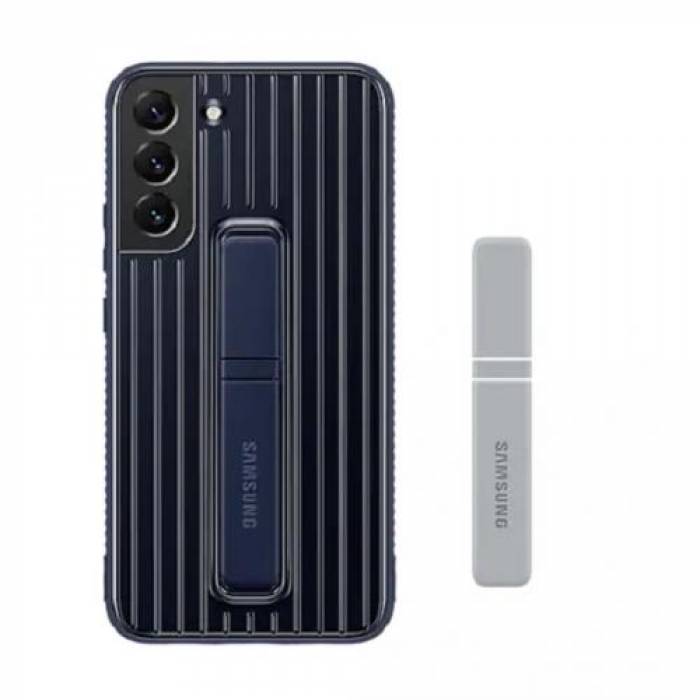 Protectie pentru spate Samsung Protective Standing Cover pentru Galaxy S22 Plus, Navy