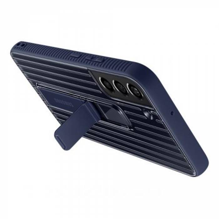 Protectie pentru spate Samsung Protective Standing Cover pentru Galaxy S22 Plus, Navy