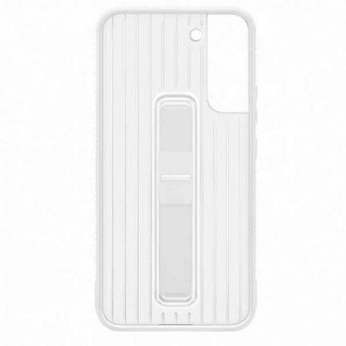 Protectie pentru spate Samsung Protective Standing Cover pentru Galaxy S22 Plus, White