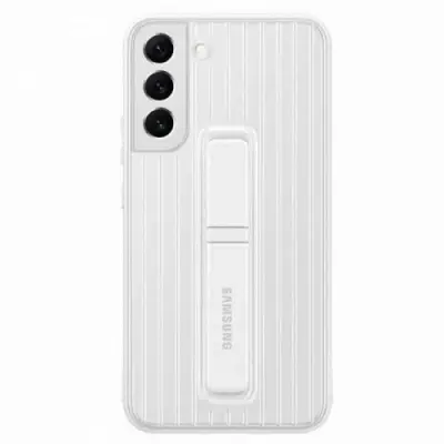 Protectie pentru spate Samsung Protective Standing Cover pentru Galaxy S22 Plus, White