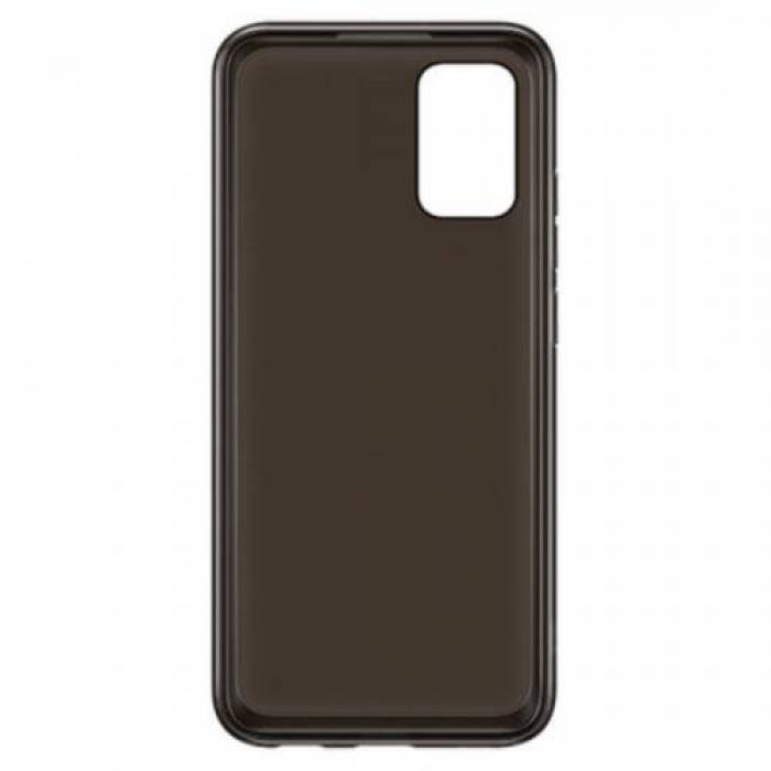 Protectie pentru spate Samsung Soft Clear Cover pentru Galaxy A03s (A037), Black