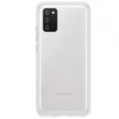 Protectie pentru spate Samsung Soft Clear Cover pentru Galaxy A03s (A037), Clear