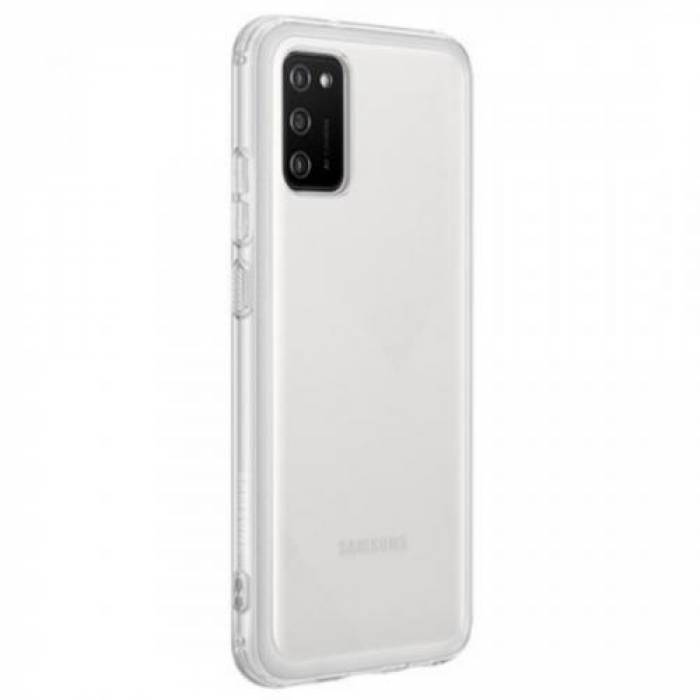 Protectie pentru spate Samsung Soft Clear Cover pentru Galaxy A03s (A037), Clear