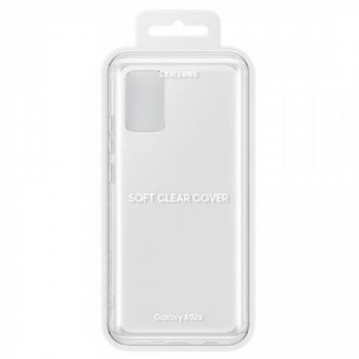 Protectie pentru spate Samsung Soft Clear Cover pentru Galaxy A03s (A037), Clear