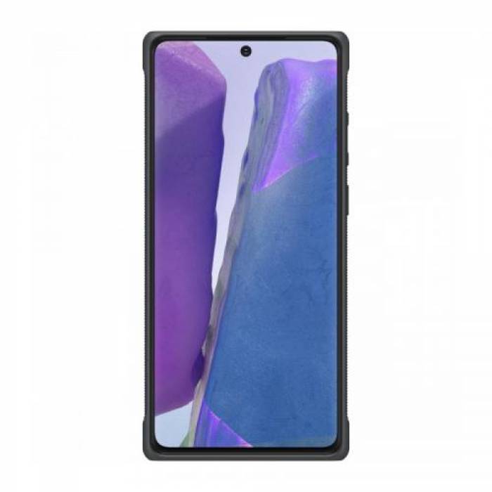 Protectie pentru spate Samsung Standing pentru Galaxy Note 20/5G (2020), Black