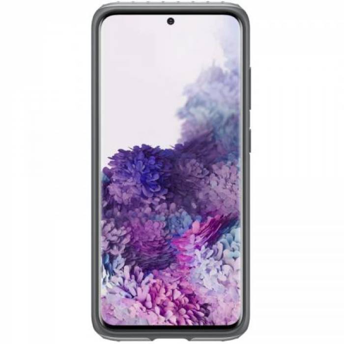 Protectie pentru spate Samsung Standing pentru Galaxy S20/5G (2020), Silver