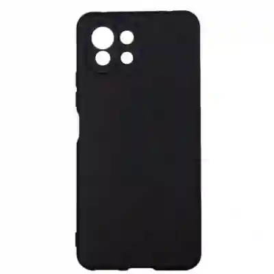 Protectie pentru spate Spacer pentru Xiaomi Mi 11 Lite 5G, Black